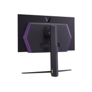 Vista trasera diagonal Monitor Gamer UltraGear OLED de 27''